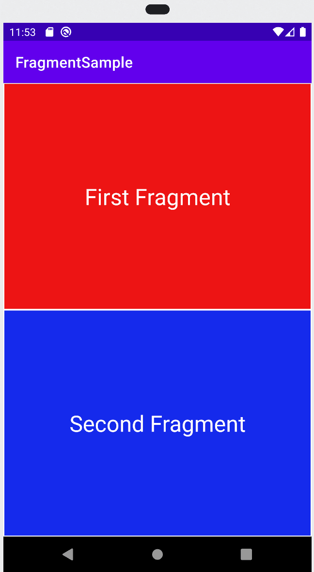 android fragment activity